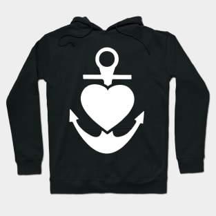 Anchor With Heart Hoodie